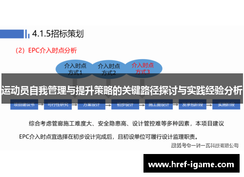 运动员自我管理与提升策略的关键路径探讨与实践经验分析 运动员自我管理与提升策略的关键路径探讨与实践经验分析